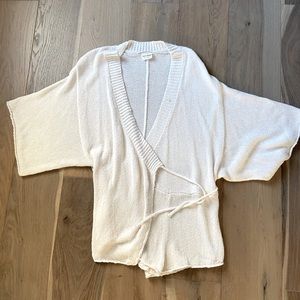 Zulu and Zephyr Awoken beige knit romper